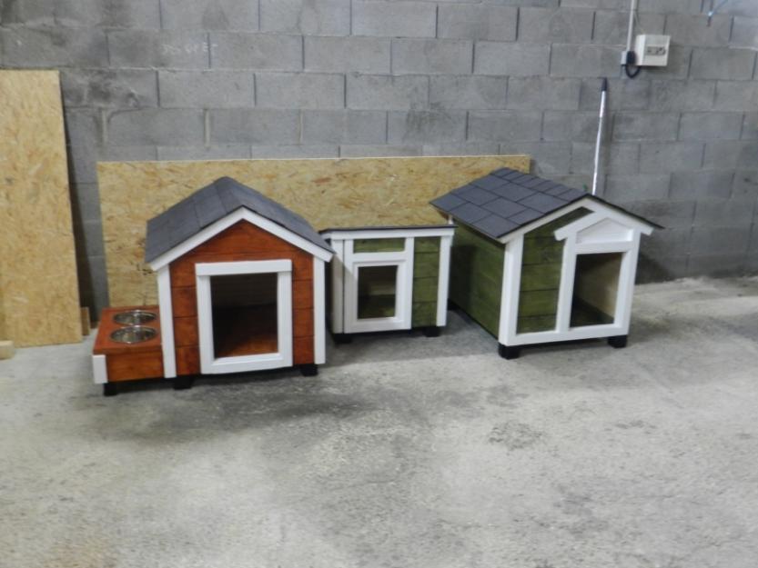 casetas de madera para perros