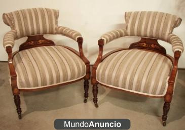 Sillones Antiguos Ingleses de Palosanto