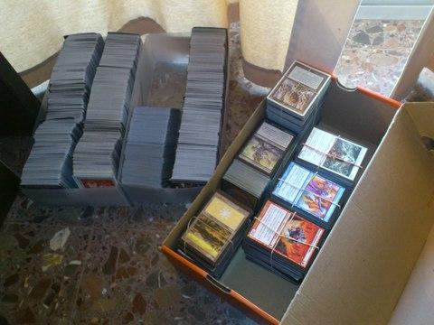 Lote más 4000 cartas magic (raras, infrecuentes y comunes