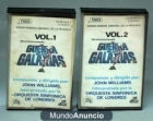 .CAJA + CINTAS, CASSETTES, LA GUERRA DE LAS GALAXIAS, VOL 1 YVOL 2, BANDA SONORA, 1977, JOHN WILLIAMS - mejor precio | unprecio.es