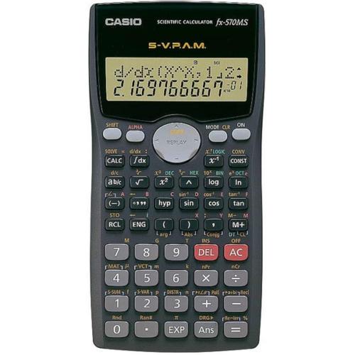 Casio Fx-570-Ms Calculadora Cientifica