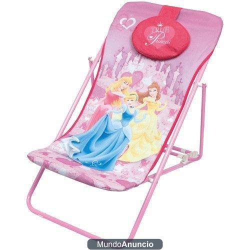 Disney - Tumbona Princesas Disney, 89x48