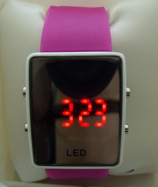 Relojes de Led y Silicona. Envío gratuito