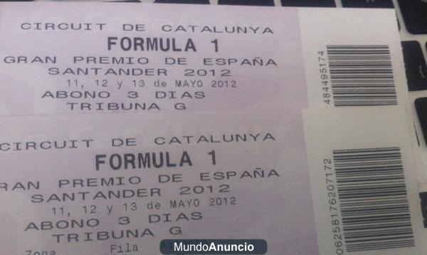 Entradas F1