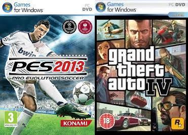 Vendo PES 13, PES 2010, PES 2008 y GTA 4 (Todos de PC)