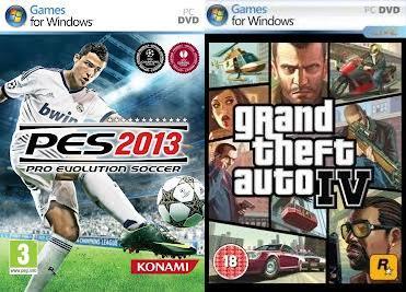 Vendo PES 13, PES 2010, PES 2008 y GTA 4 (Todos de PC)