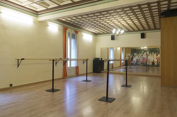 Aula primavera para ballet, talleres o cursos de empresa