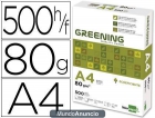 PAPEL FOTOCOPIADORA GREENING DIN-A4 80 GRAMOS -PAQUETE DE 500 HOJAS - mejor precio | unprecio.es