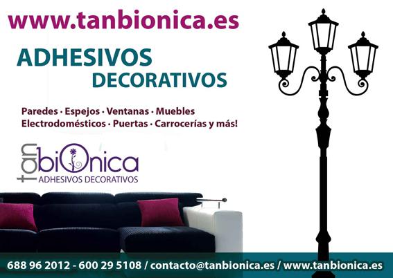 Nueva tendencia en decoración: Pegatinas o Adhesivos Decorativos www.tanbionica.es