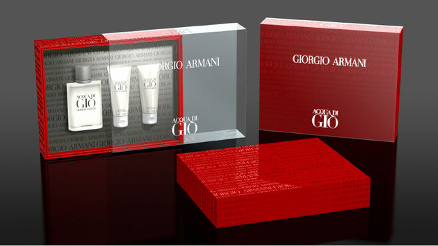 Perfume Acqua de Gio Homme Giorgio Armani Set 50ml