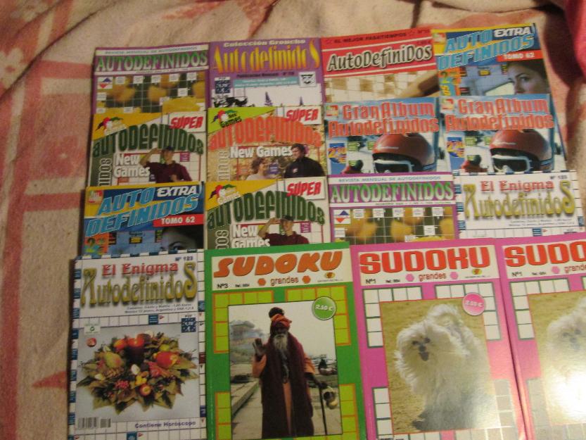 Sudokus y autodefinidos nuevos