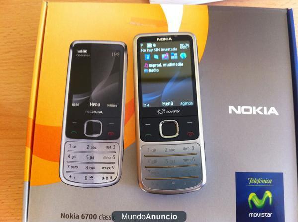 Vendo nokia 6700 classic