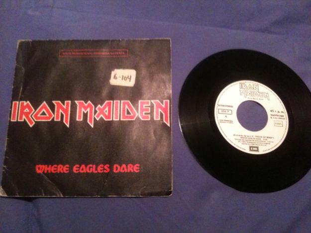 IRON MAIDEN  *SPANISH PROMO WHERE EAGLES DARE