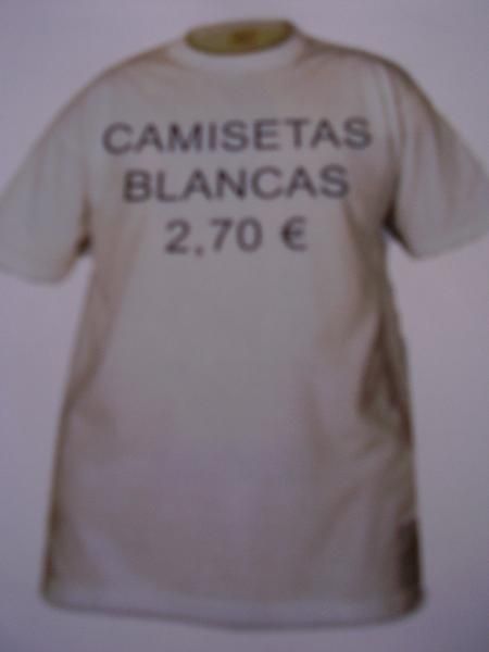 Camisetas serigrafiadas