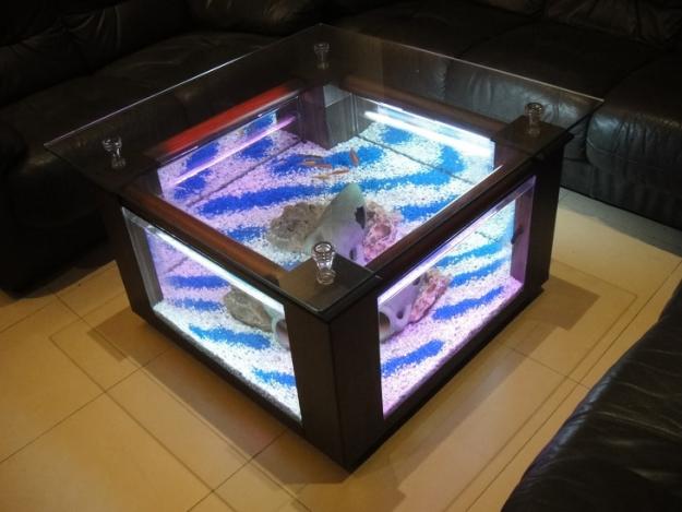 Vendo Mesa que es un original Acuario (Mesa-Acuario)
