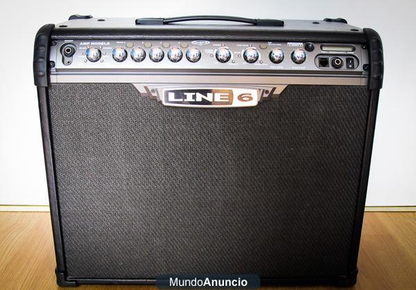 AMPLIFICADOR LINE 6 SPIDER III 75 W + Pedalera FVB Expression