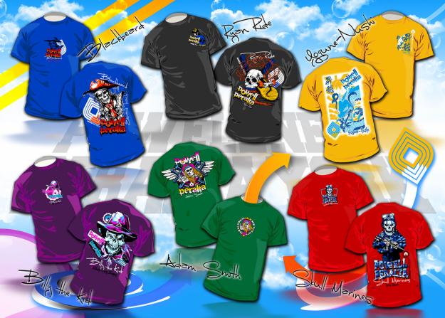 Camisetas Powell Peralta coleccion 