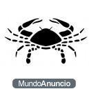 pegatina luna trasera cancer signo del zodiaco cristal sticker adhesivo vinilo personalizado