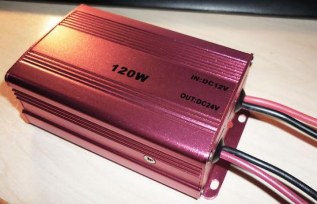 Convertidor de tension 12v a 24v  THX12/24-5A