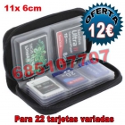 Estuche para tarjetas de memoria en total caben 22 - mejor precio | unprecio.es