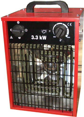 Aerotermo eléctrico de 3,3kW