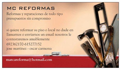 reformas y reparaciones posibilidad de financiar