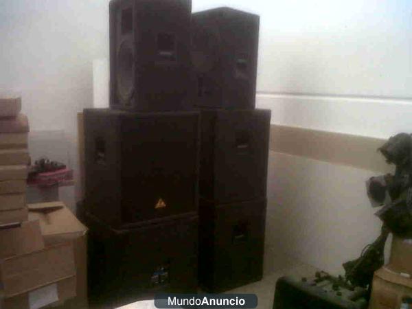 equipo de sonido beringher