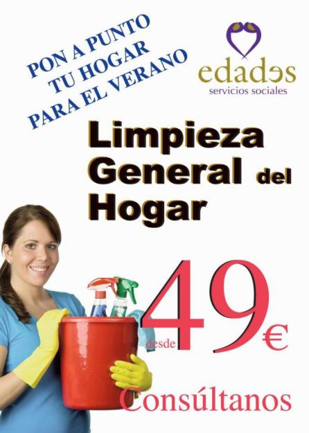 Limpieza General desde 49€