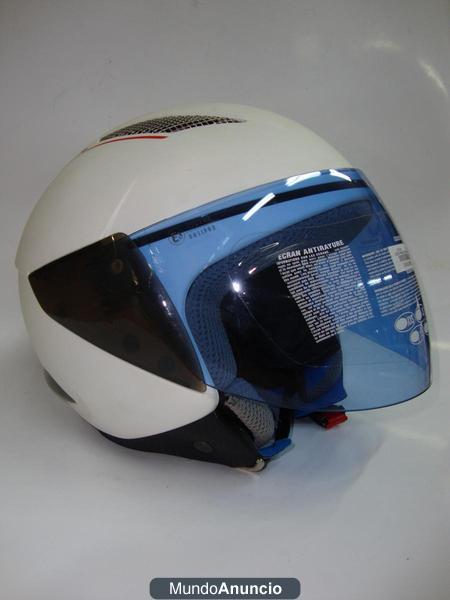 Oferta a mitad de precio, casco moto retro/coustom