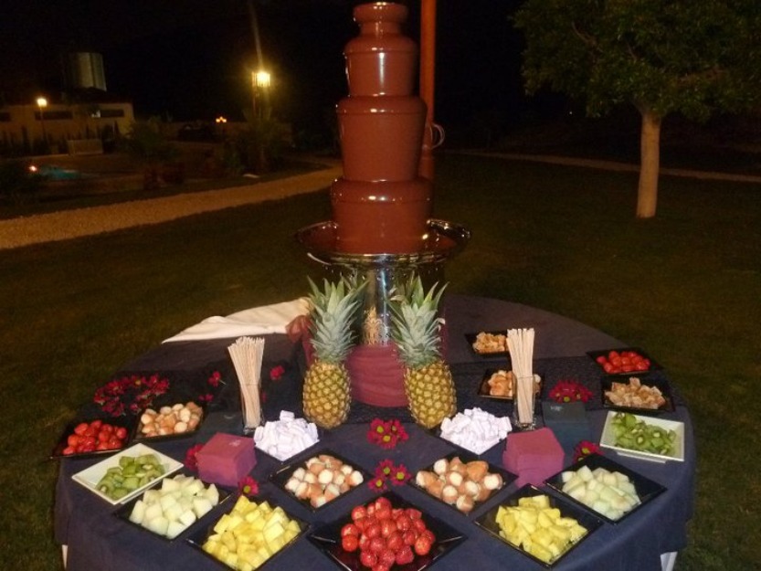 Alquiler de fuentes de chocolate para eventos