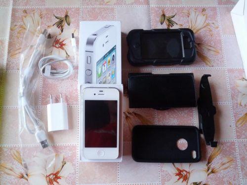 Iphone 4s 16gb - blanco - libre y garantia¡¡¡¡¡