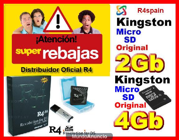 Cartuchos para Nintendo Dsi y NIntendo Ds o Ds Lite. (R4i Dsi y R4 Ds)