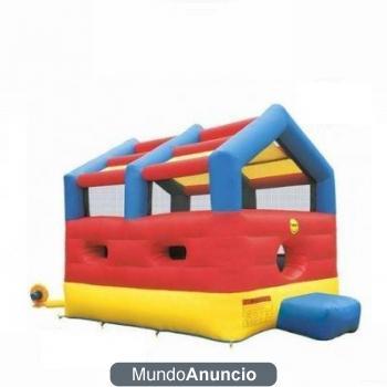 Castillo hinchable Big party House con paredes inflables. Jaén