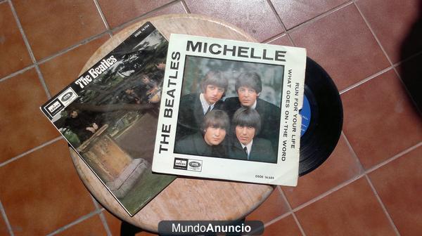 Se venden 2 vinilos de los Beatles