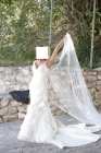 vendo traje pronovias modelo diagonal.velo a juego 1.200€ - mejor precio | unprecio.es