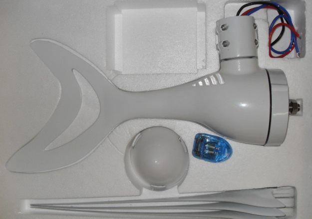 Aerogenerador eolico 400w