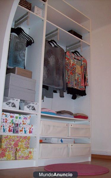 ESTRUCTURA DE ARMARIO SERIE PAX (IKEA)