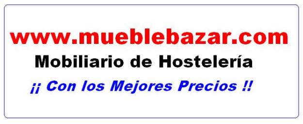 Mobiliario de hostelería con los mejores precios en mueble bazar