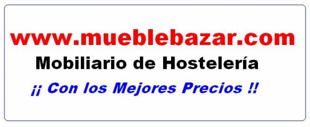 Mobiliario de hostelería con los mejores precios en mueble bazar