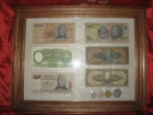 Cuadro de billetes y monedas antiguas de sudamérica - mejor precio | unprecio.es