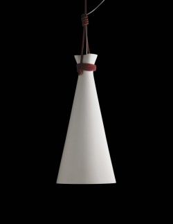 Metalarte Campanela Lámpara colgante - Blanco cuerda negro - iLamparas.com