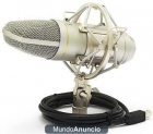 Microfono USB T.Bone 440 NUEVO + Pop Shield - mejor precio | unprecio.es