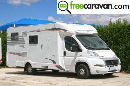 SE ALQUILA Autocaravana Carado T-344 desde 109 €/Día | http://freecaravan. com