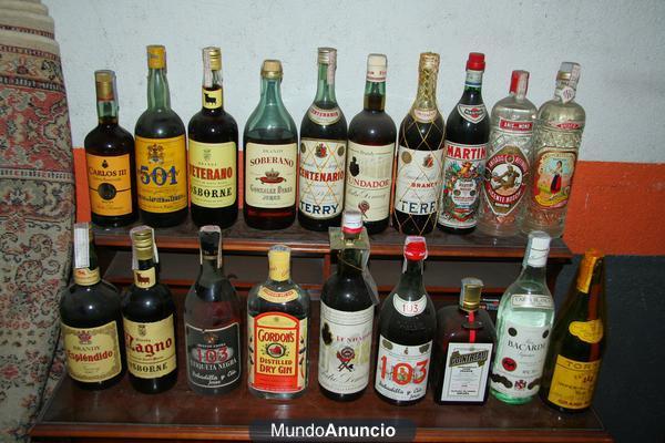 Vendo Botellas antiguas