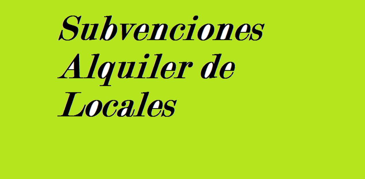 Local ideal para cualquier negocio con SUBVENCIONES