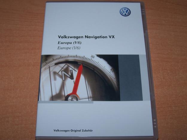 Original cartografia VW RNS mfd2 vx v6 2009