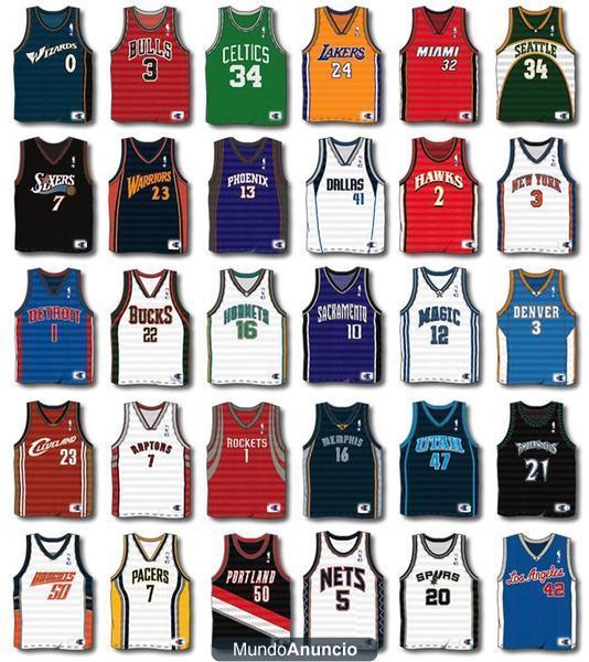 CAMISETAS de la NBA a BUEN PRECIO !!