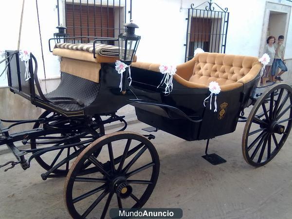 COCHE DE CABALLOS PARA BODAS