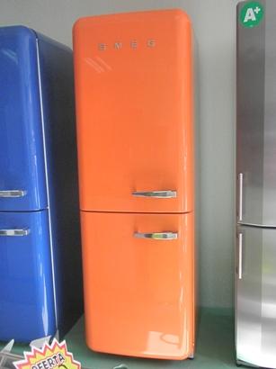 Frigorificos SMEG de los años 50, FAB32O7 NARANJA