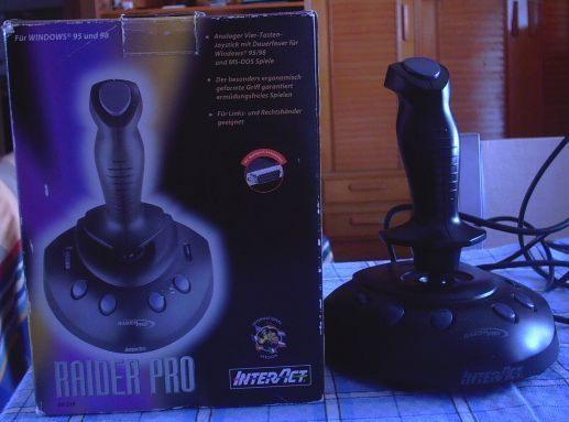 JOYSTICK RAIDER PRO ANALOGICO PARA PC